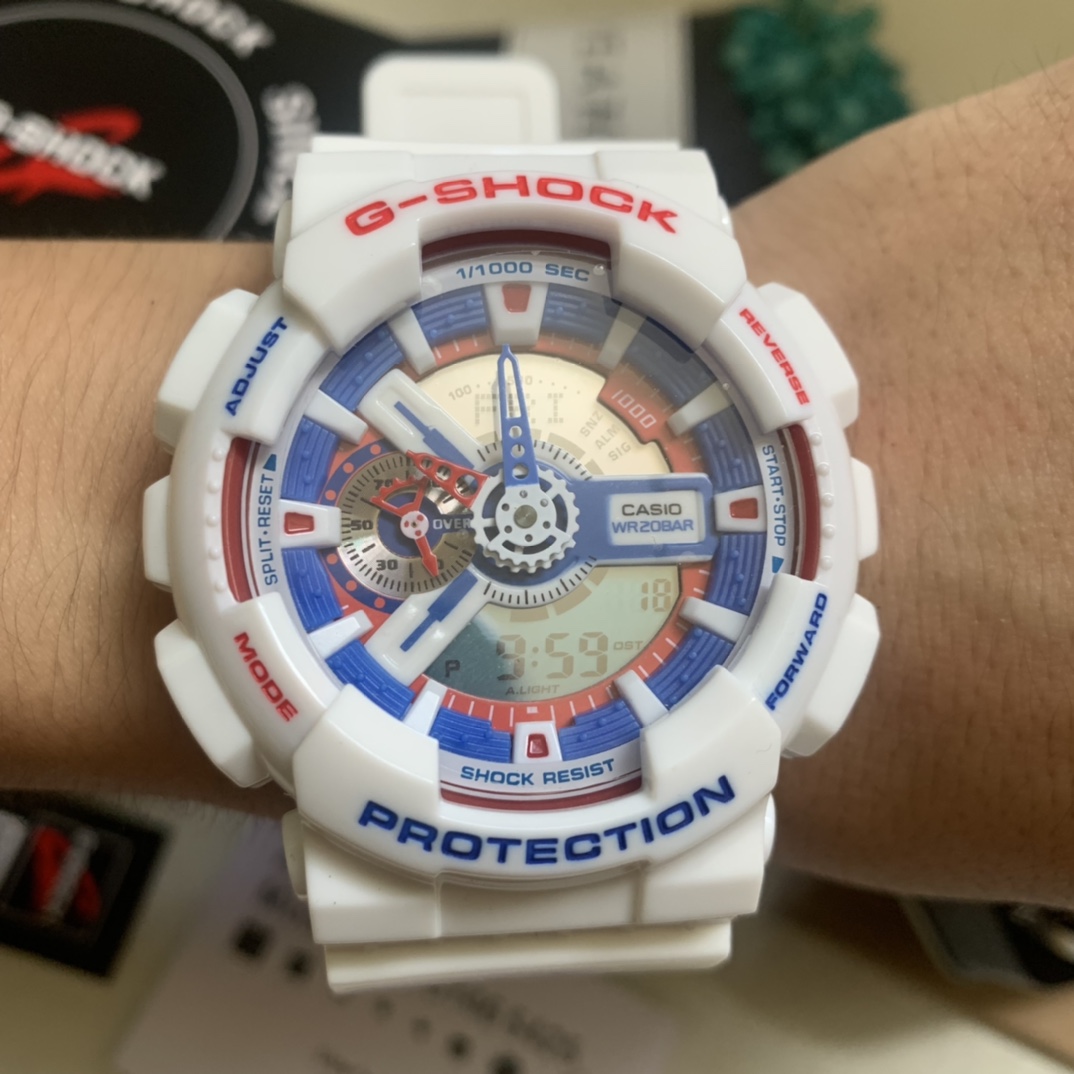 Casio generación envío gratis serie ga-110 Gundam grande fotos reales