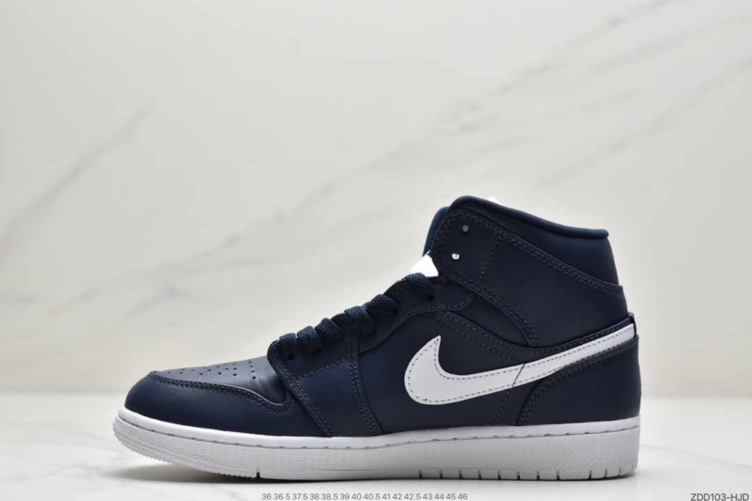 230 耐克NIKE Air Jordan 1 Mid SE”Track Black/Tiffney”AJ1乔丹一代中帮经典复古文化休闲运动篮球鞋“黑白蒂芙尼绿”554724