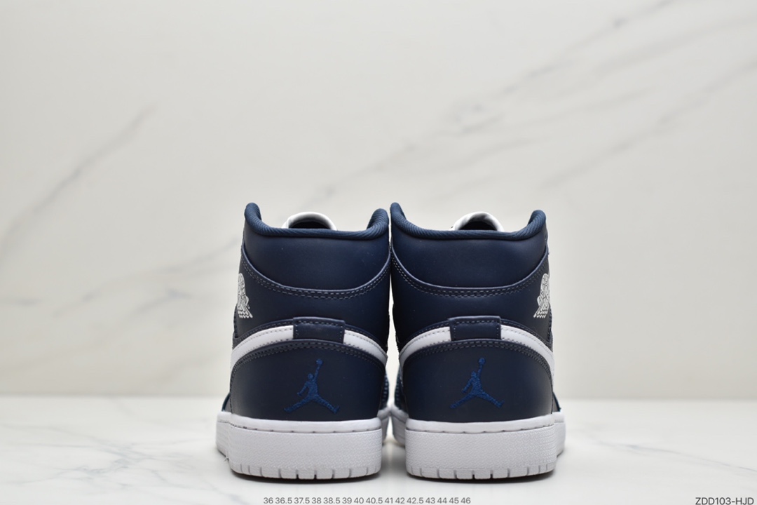 230 耐克NIKE Air Jordan 1 Mid SE”Track Black/Tiffney”AJ1乔丹一代中帮经典复古文化休闲运动篮球鞋“黑白蒂芙尼绿”554724