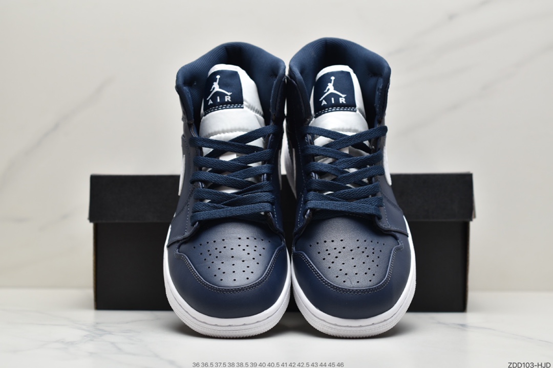 230 耐克NIKE Air Jordan 1 Mid SE”Track Black/Tiffney”AJ1乔丹一代中帮经典复古文化休闲运动篮球鞋“黑白蒂芙尼绿”554724