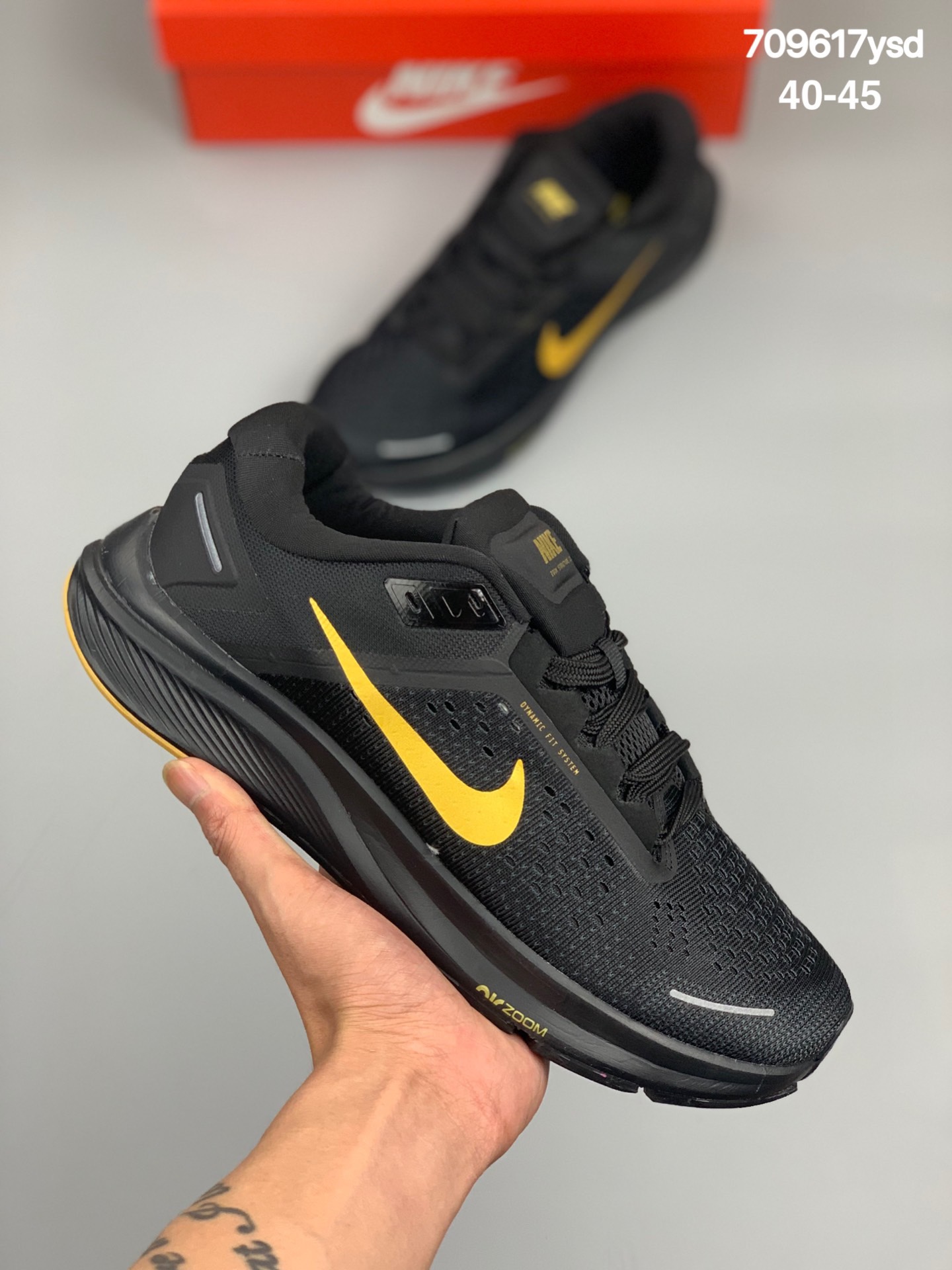 
Nike Zoom Structure 24登月贾卡面透气 舒适软底 抗磨避震跑鞋
货号：CZ6720-001
尺码：40-45
编码:709617ysd