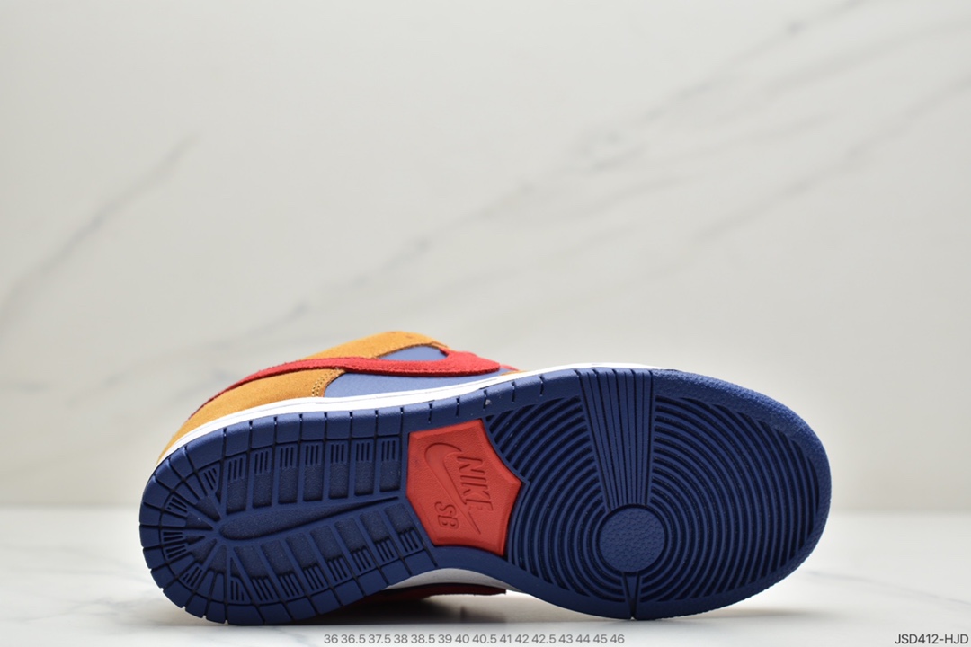 200 耐克Nike SB Dunk Low Pro “Papa Bear” 小熊爸爸 棕红蓝 BQ6817-700