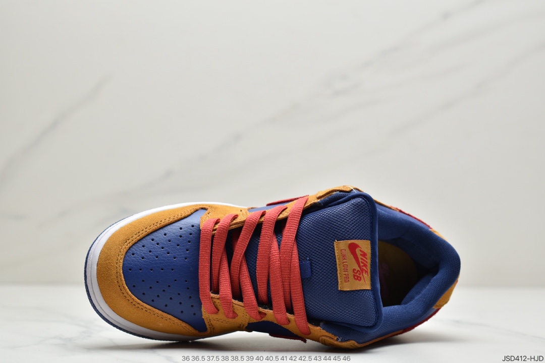 200 耐克Nike SB Dunk Low Pro “Papa Bear” 小熊爸爸 棕红蓝 BQ6817-700
