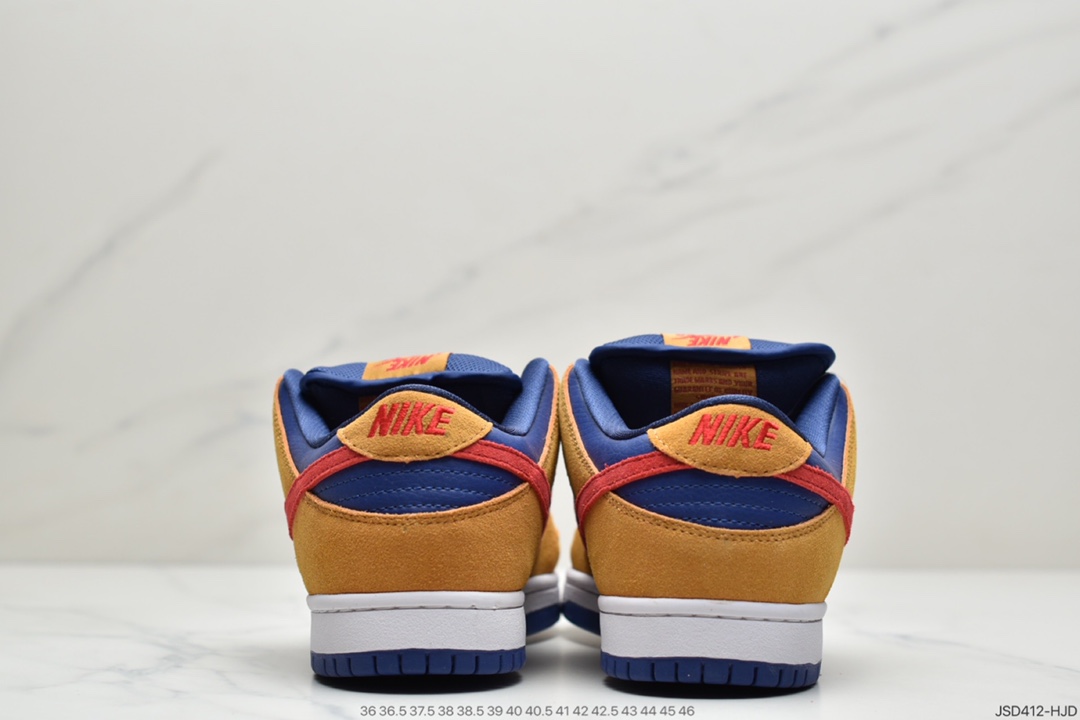 200 耐克Nike SB Dunk Low Pro “Papa Bear” 小熊爸爸 棕红蓝 BQ6817-700