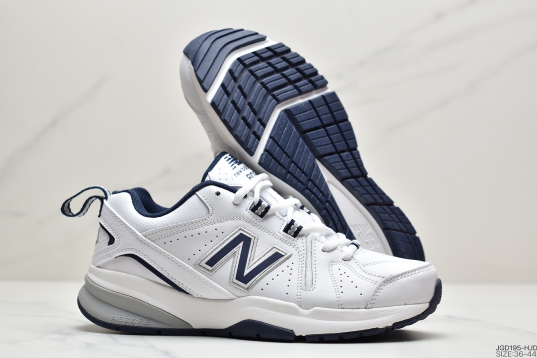 180 新百伦New Balance MX608V5系列复古老爹风跑步休闲运动鞋“皮革白银”MX608AW5