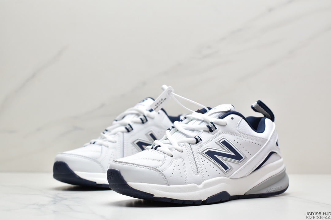 180 新百伦New Balance MX608V5系列复古老爹风跑步休闲运动鞋“皮革白银”MX608AW5