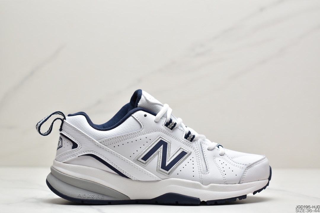 180 新百伦New Balance MX608V5系列复古老爹风跑步休闲运动鞋“皮革白银”MX608AW5