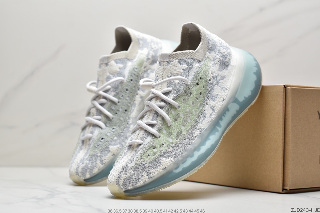 240 阿迪达斯AD originals Yeezy Boost 380 ”Alien Blue” 蓝外星人 满天星  GW0304