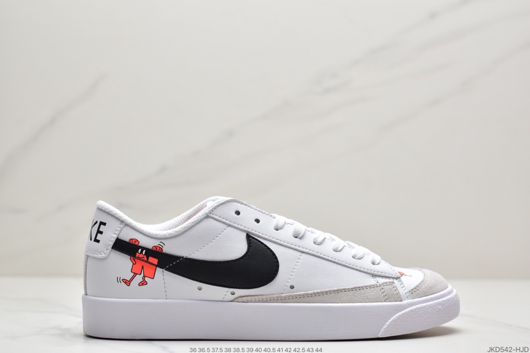 160 耐克Nike Blazer Low ’1977 VNTG SS经典开拓者低帮百搭休闲运动板鞋  DC4769-103