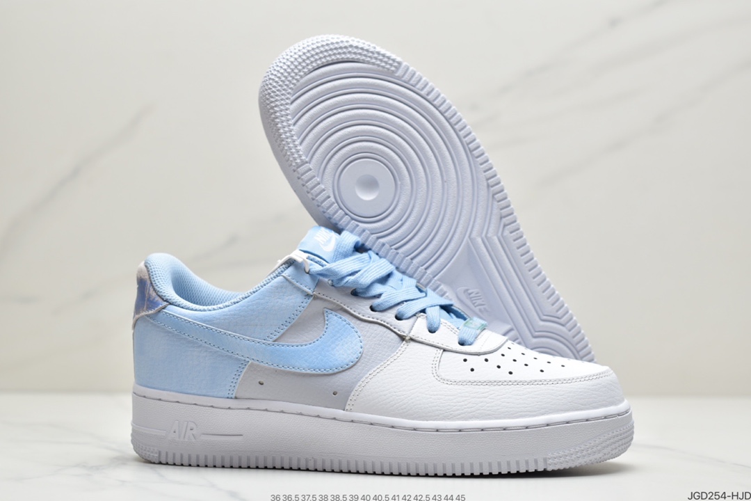 180 耐克Nike Air Force 1 Low”Psychic Blue”白灰蓝 】  CZ0337-400