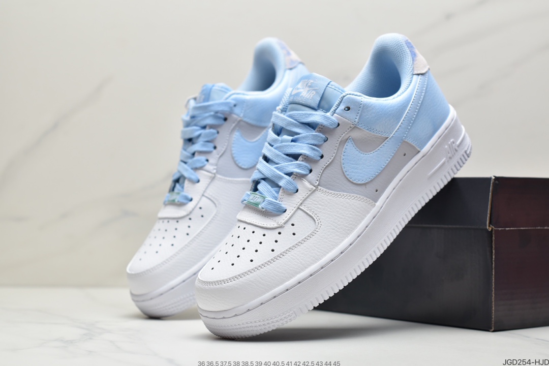 180 耐克Nike Air Force 1 Low”Psychic Blue”白灰蓝 】  CZ0337-400