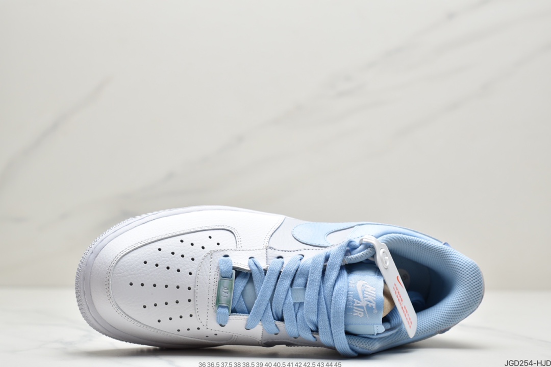 180 耐克Nike Air Force 1 Low”Psychic Blue”白灰蓝 】  CZ0337-400