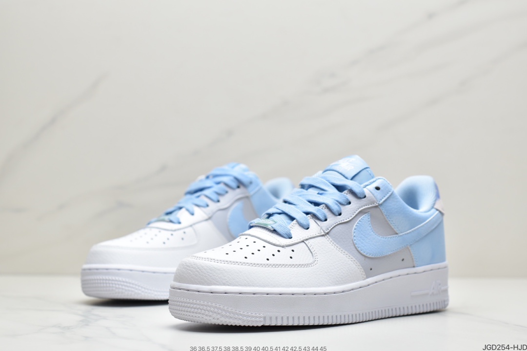 180 耐克Nike Air Force 1 Low”Psychic Blue”白灰蓝 】  CZ0337-400