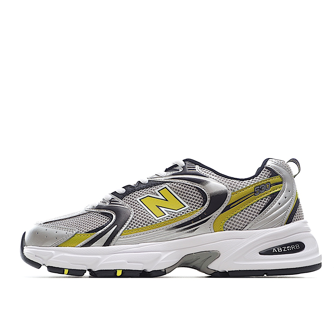 G5   nbNew Balance NB530 复古休闲慢跑鞋 采用原厂材料和胶水  纯原装皮料切割 质感无敌