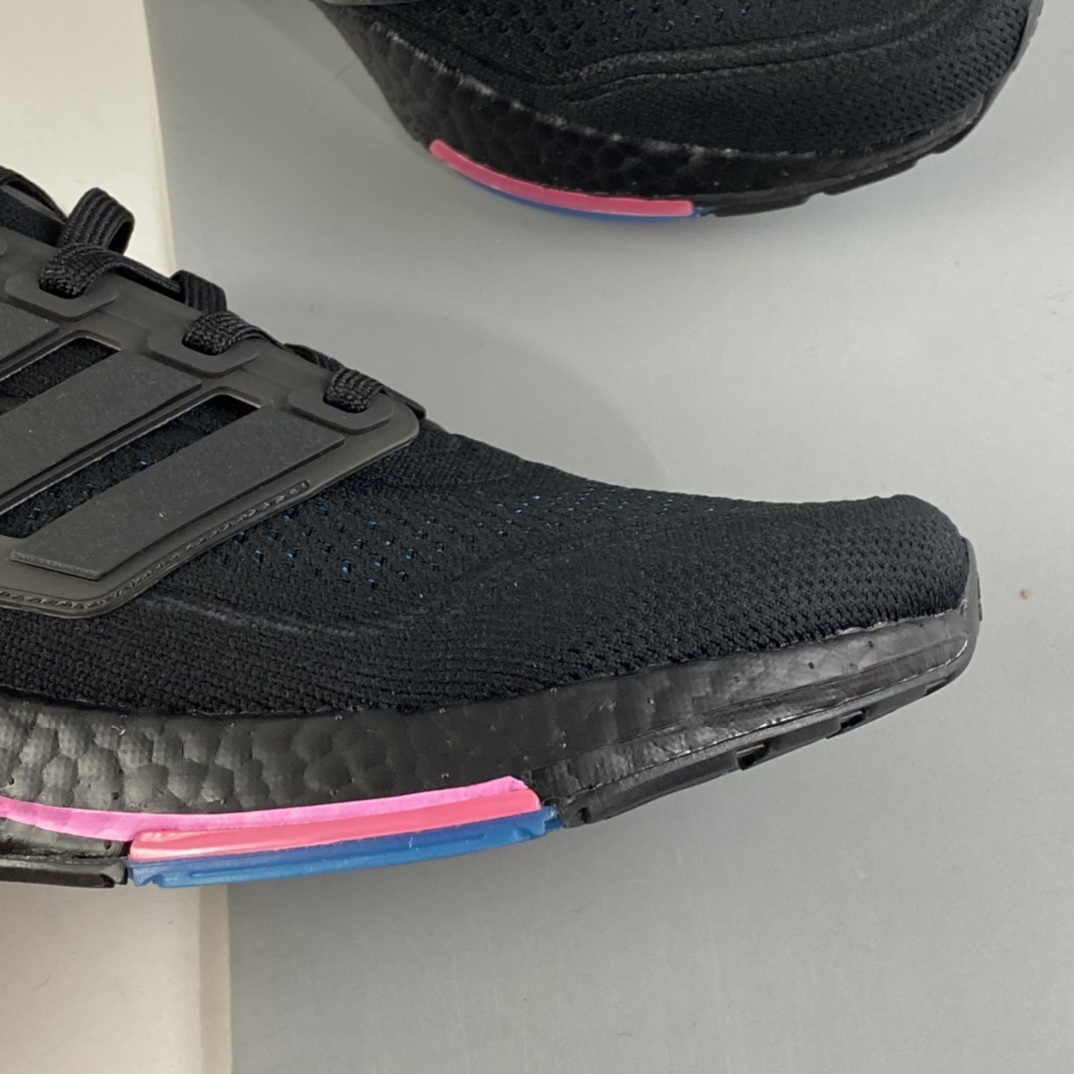 P220  AD UltraBoost 21 加厚爆米花袜套式针织鞋面休闲运动慢跑鞋 FZ1921