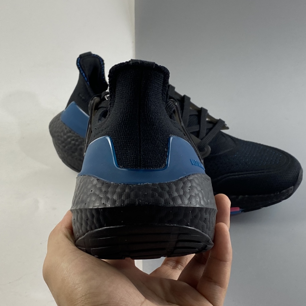 P220  AD UltraBoost 21 加厚爆米花袜套式针织鞋面休闲运动慢跑鞋 FZ1921