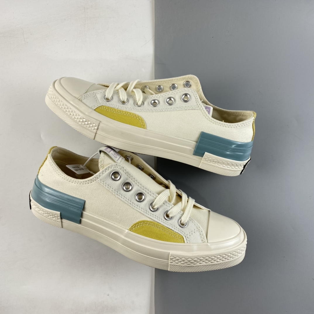 P150  CONVERSE Chuck 70 七巧板拼接撞色 572445C