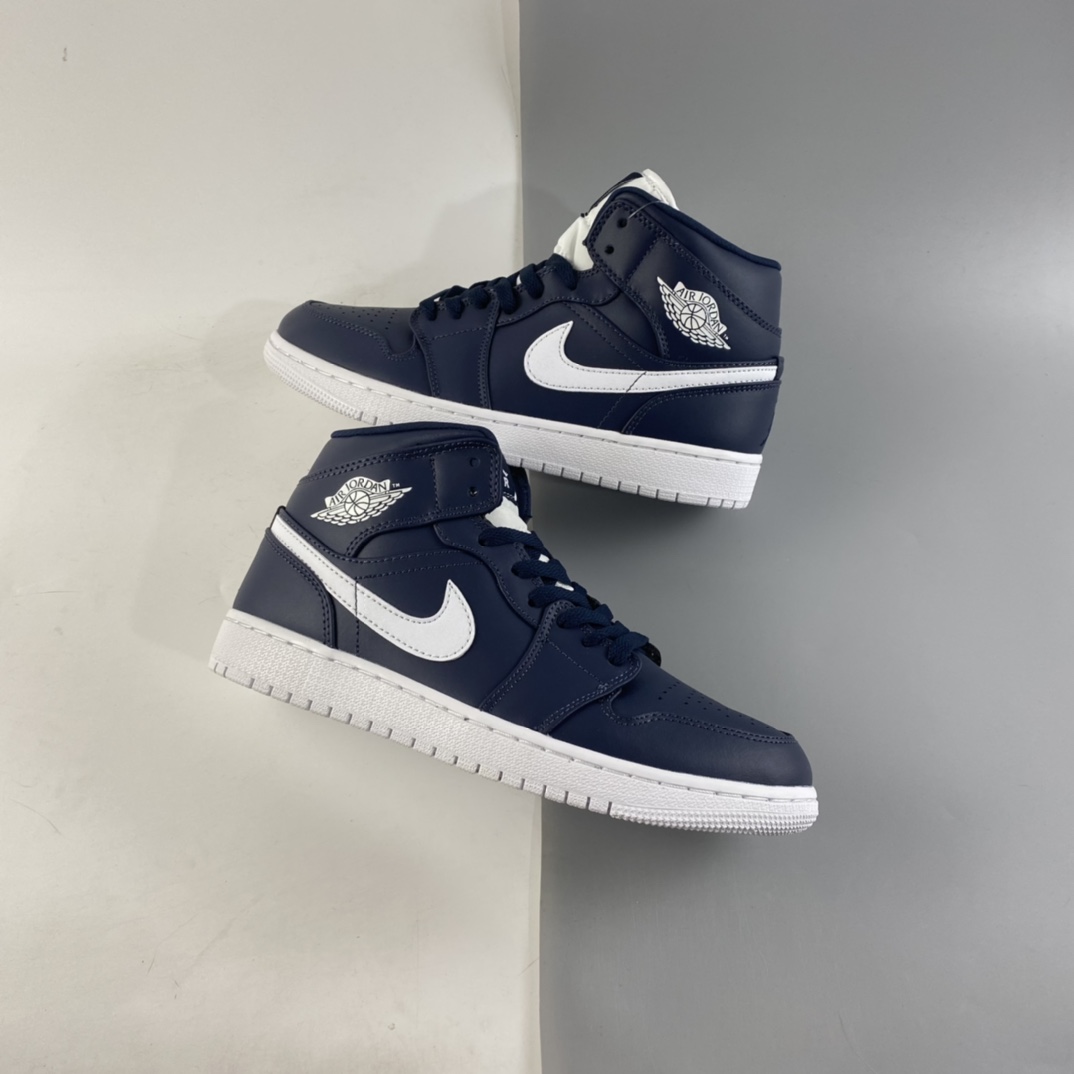 P240  Air Jordan 1 Mid AJ1 乔1 中帮百搭休闲运动板鞋 554724-402