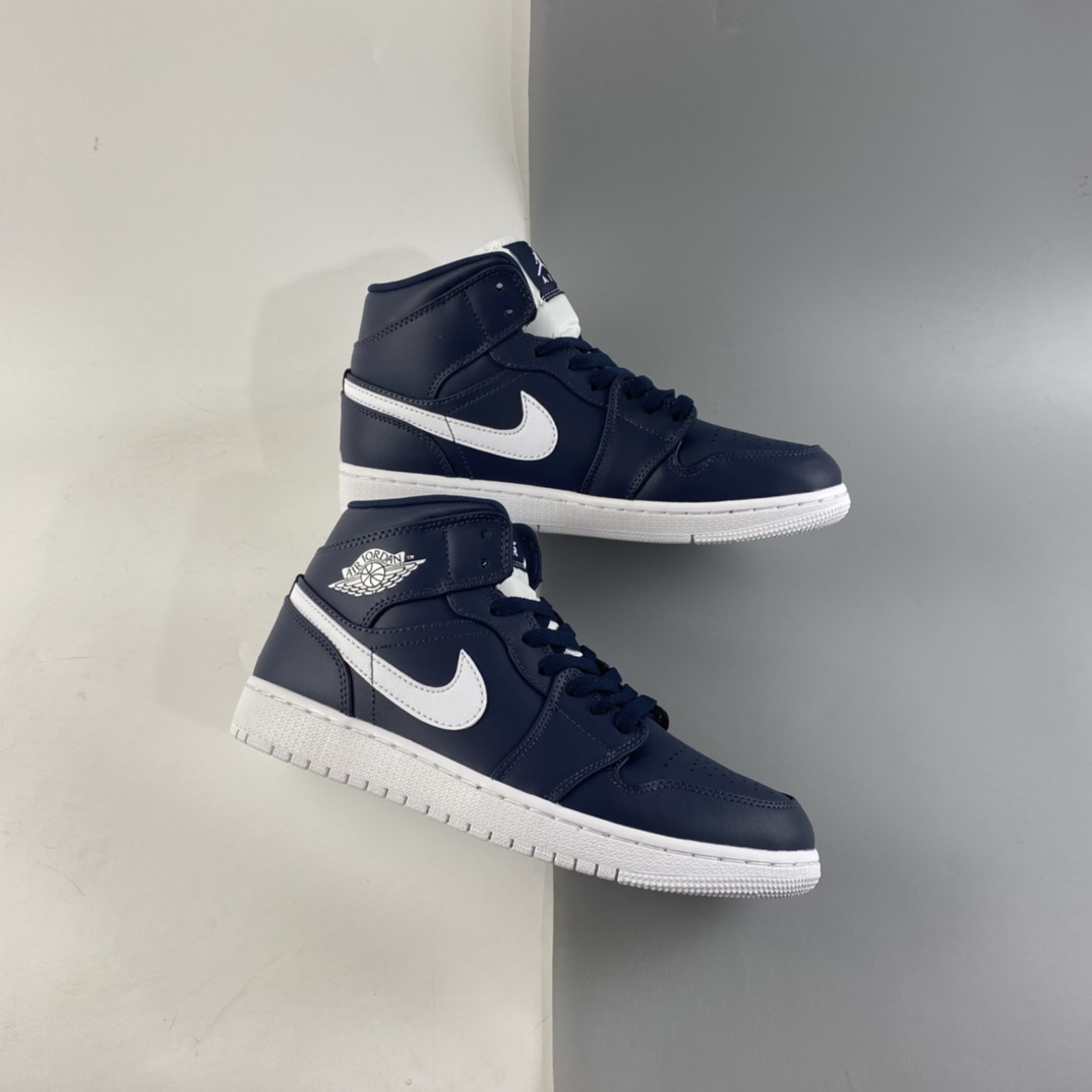 P240  Air Jordan 1 Mid AJ1 乔1 中帮百搭休闲运动板鞋 554724-402