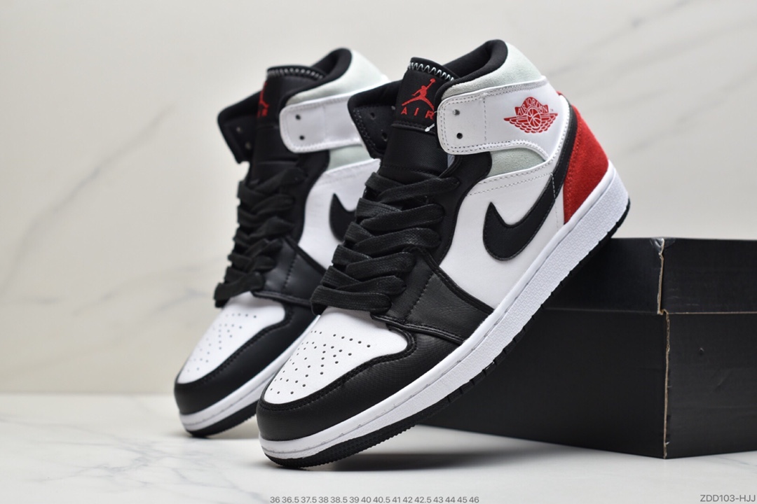 230 乔丹/Air Jordan 1 Mid SE  AJ1/乔1 中帮百搭休闲运动板鞋 852542-100