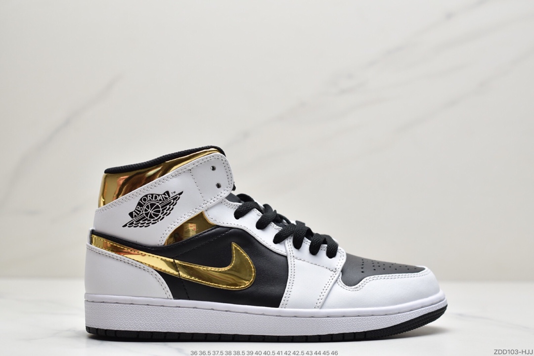 230 乔丹/Air Jordan 1 Mid SE  AJ1/乔1 中帮百搭休闲运动板鞋 852542-100
