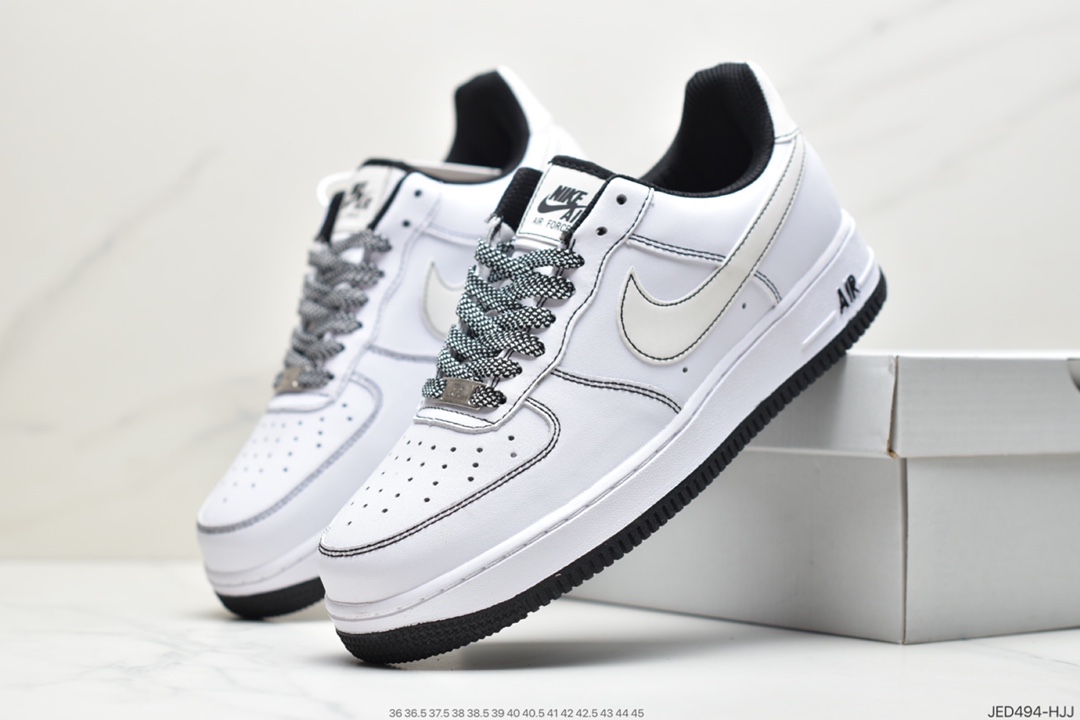 150 Nike Air Force 1’07”White/Black 3M”空军一号CN2896-104