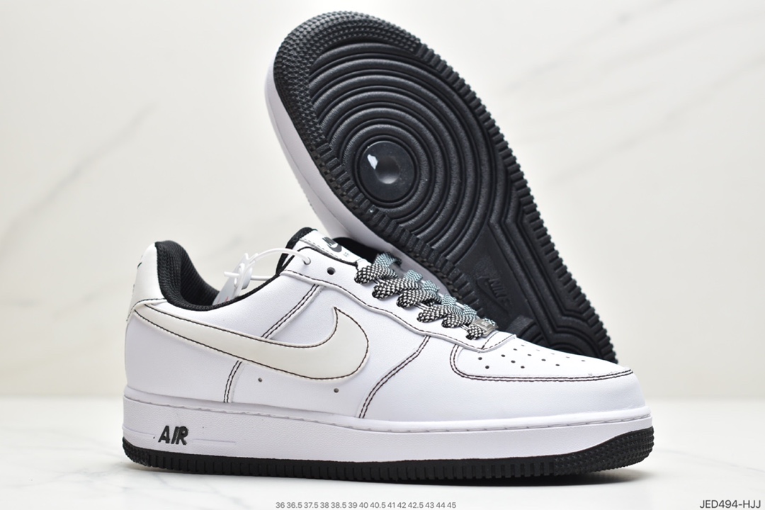 150 Nike Air Force 1’07”White/Black 3M”空军一号CN2896-104
