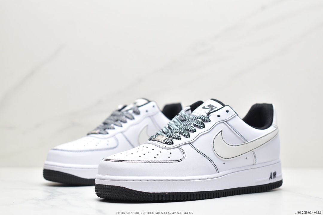 150 Nike Air Force 1’07”White/Black 3M”空军一号CN2896-104