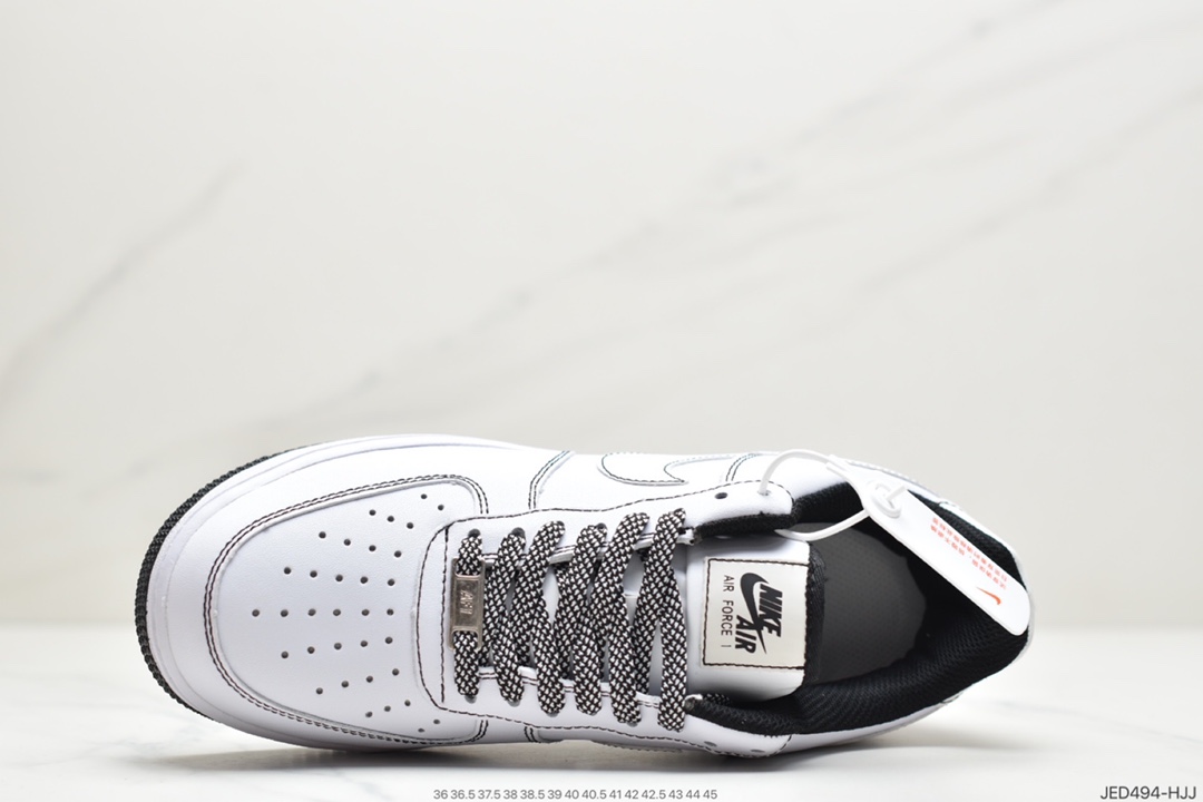 150 Nike Air Force 1’07”White/Black 3M”空军一号CN2896-104