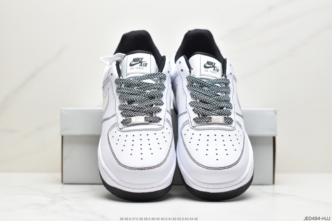 150 Nike Air Force 1’07”White/Black 3M”空军一号CN2896-104
