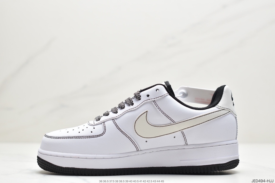 150 Nike Air Force 1’07”White/Black 3M”空军一号CN2896-104