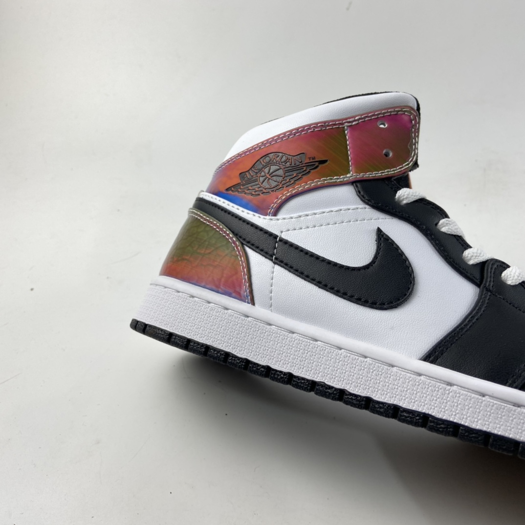 P240   Air Jordan 1 Mid AJ1 乔1 中帮百搭休闲运动板鞋  DM7802-100