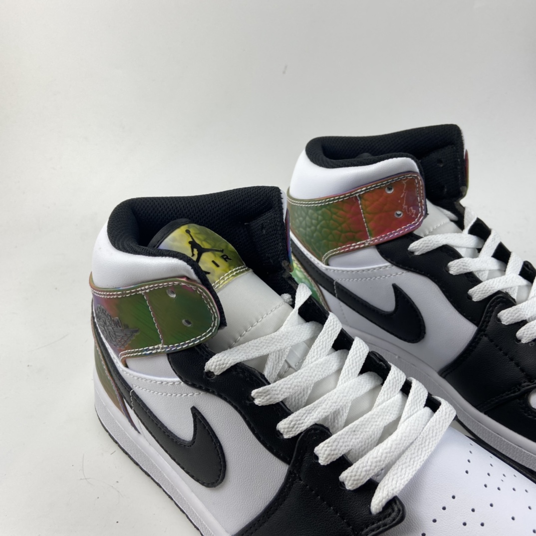 P240   Air Jordan 1 Mid AJ1 乔1 中帮百搭休闲运动板鞋  DM7802-100