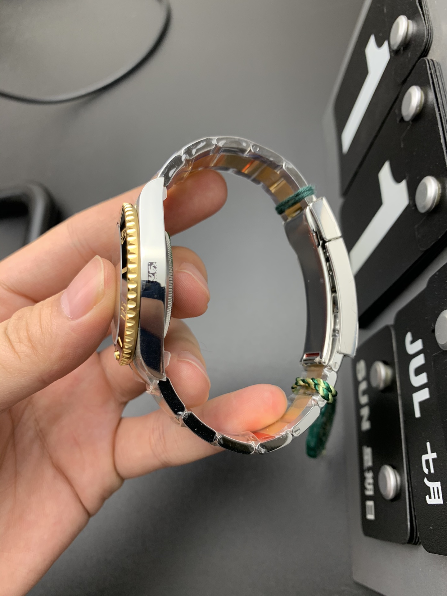 Rolex 3135间金黑鬼