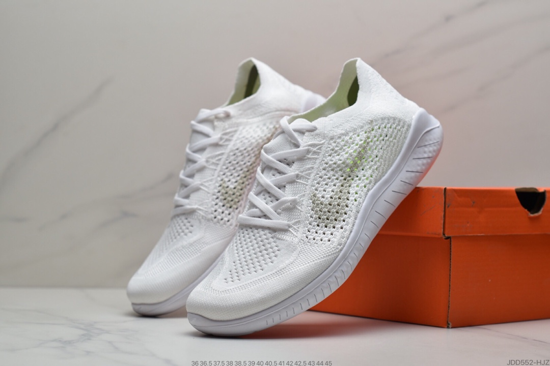 120 耐克Nike Free RN Flyknit 2018 赤足5.0二代轻跑鞋 942838-001