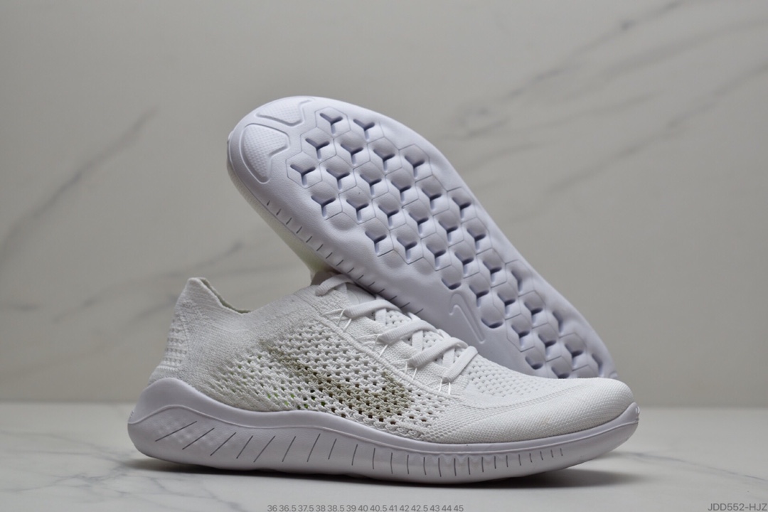 120 耐克Nike Free RN Flyknit 2018 赤足5.0二代轻跑鞋 942838-001