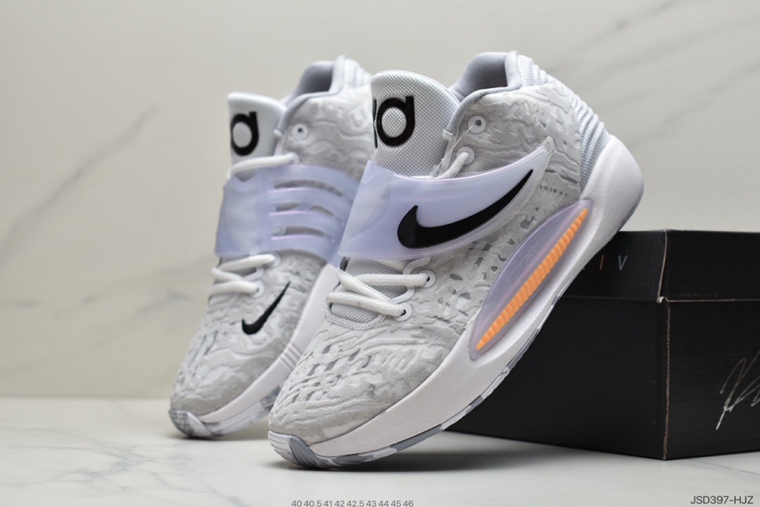 200 耐克Nike Zoom KD 14 EP 青年精英赛杜兰特 灰粉色 CZ0170-400