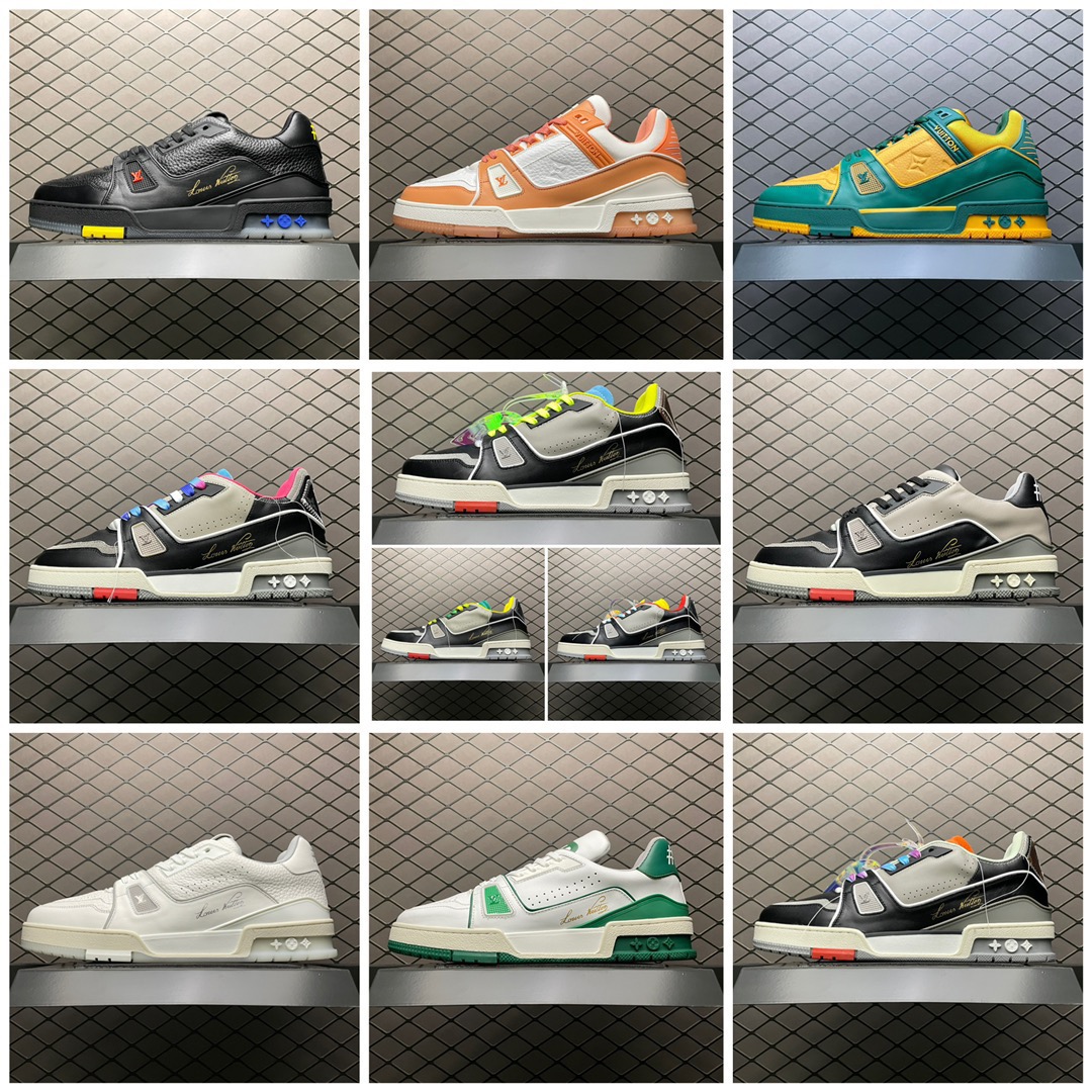 Grade: Louis Vuitton 2021ss Early Spring new LV Trainer latest colorway 9