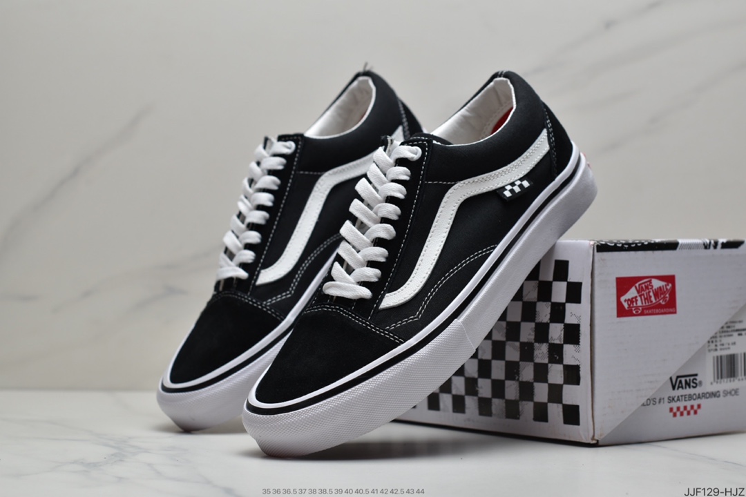 125 万斯范斯VANS  Old Skool  万斯经典款低帮男女滑板鞋
