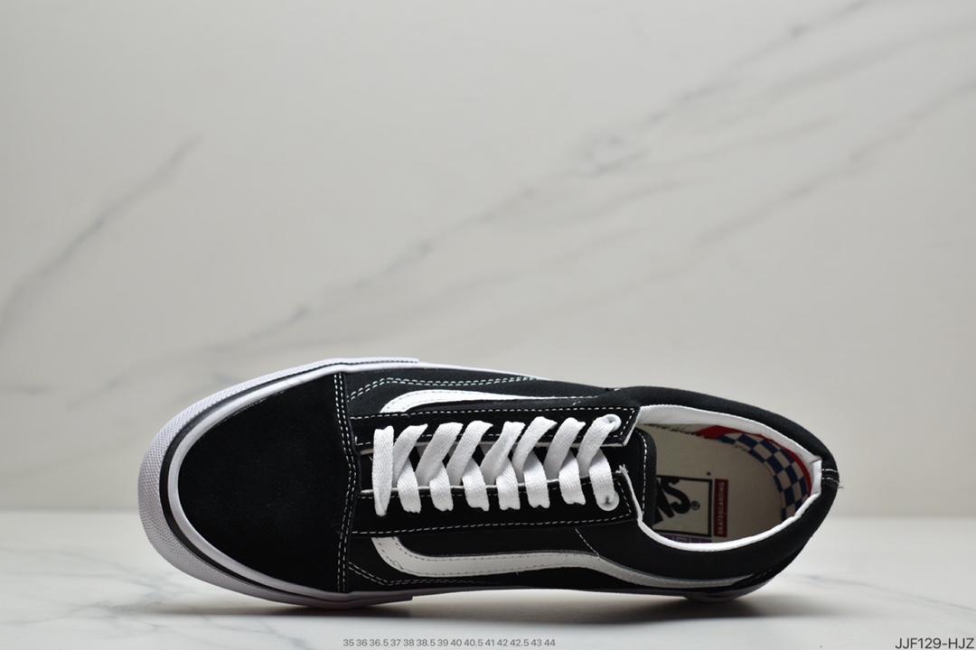 125 万斯范斯VANS  Old Skool  万斯经典款低帮男女滑板鞋