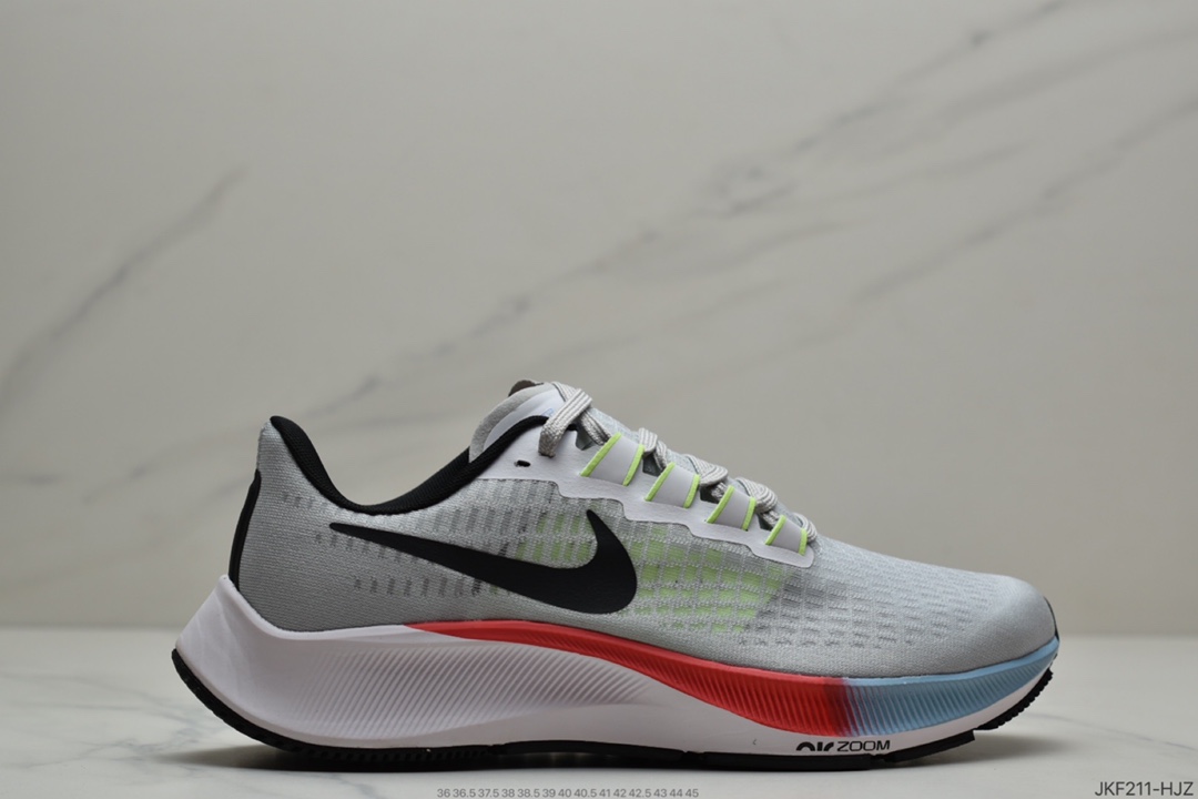 165 耐克Nike Zoom Pegasus 37 登月37 透气缓震疾速跑鞋 CZ9308
