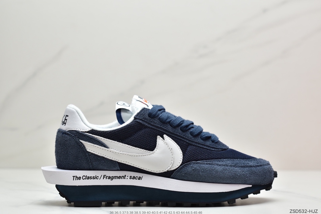 320 Fragment Design x Sacai x Nike LDWaffle 华夫藤原浩闪电联名重叠设计前卫华夫变形休闲慢跑鞋 DH2684-400-莆田鞋,莆田鞋货源,高仿鞋,高仿鞋货源,安福档口,莆田高仿鞋,莆田鞋批发,高仿鞋批发,莆田高仿运动鞋,高仿运动鞋,莆田运动鞋 320 Fragment Design x Sacai x Nike LDWaffle 华夫藤原浩闪电联名重叠设计前卫华夫变形休闲慢跑鞋 DH2684-400