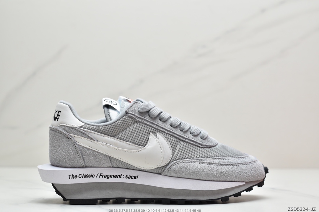 320 Fragment Design x Sacai x Nike LDWaffle 华夫藤原浩闪电联名重叠设计前卫华夫变形休闲慢跑鞋 DH2684-400-莆田鞋,莆田鞋货源,高仿鞋,高仿鞋货源,安福档口,莆田高仿鞋,莆田鞋批发,高仿鞋批发,莆田高仿运动鞋,高仿运动鞋,莆田运动鞋 320 Fragment Design x Sacai x Nike LDWaffle 华夫藤原浩闪电联名重叠设计前卫华夫变形休闲慢跑鞋 DH2684-400