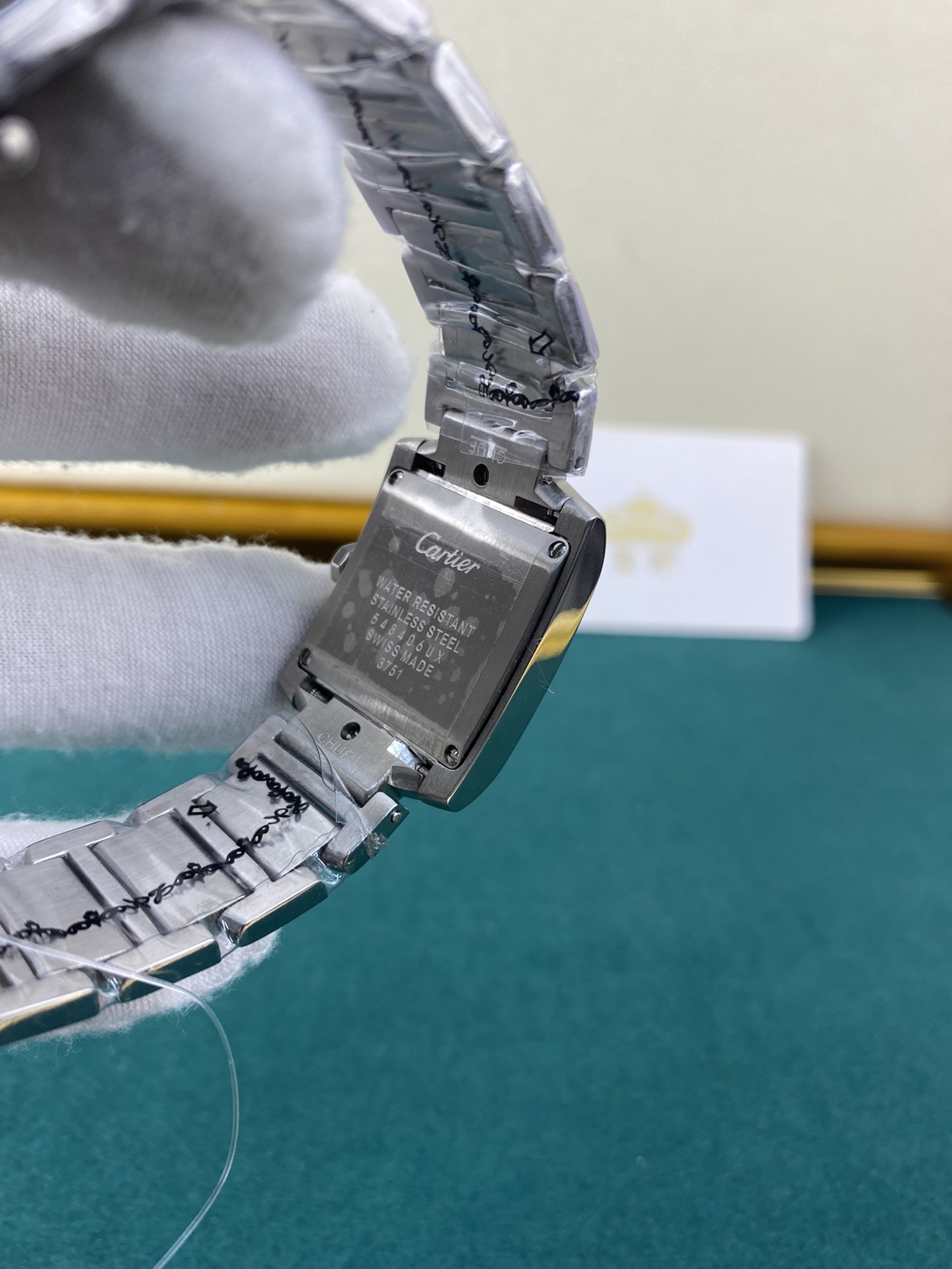 Cartier 皇家 卡地亚坦克系列小方块