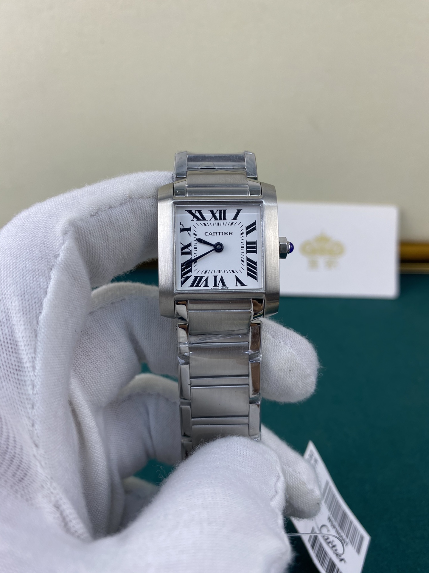 Cartier 皇家 卡地亚坦克系列小方块