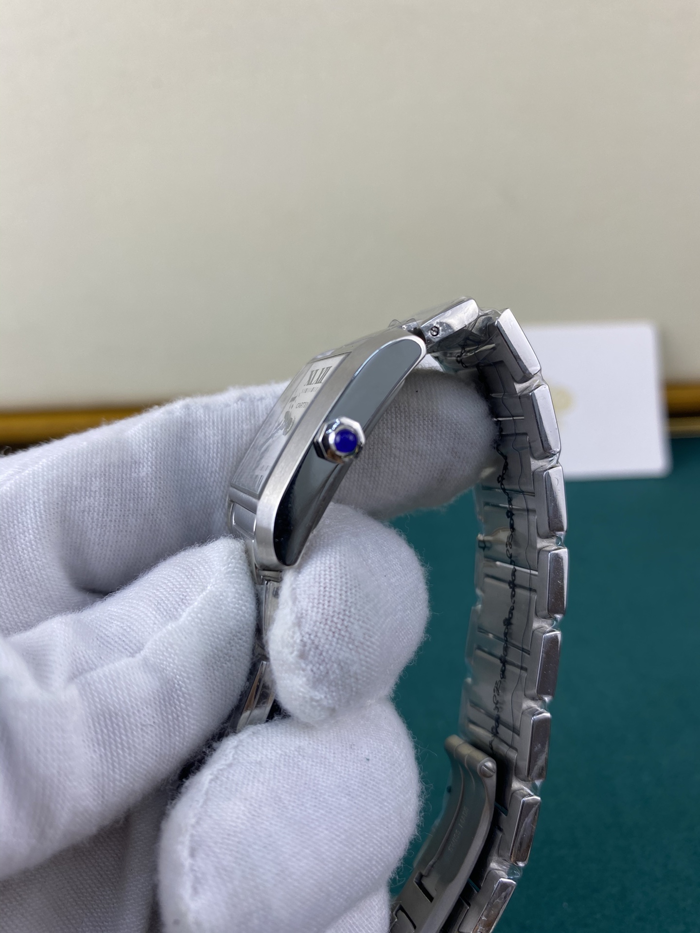 Cartier 皇家 卡地亚坦克系列小方块
