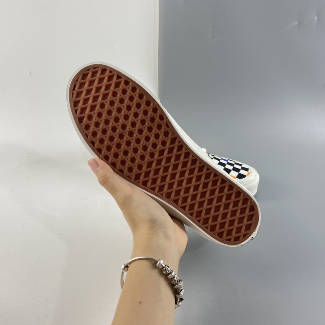 P150 Vans Authentic 夏日新配色编织彩色棋盘格 VN0A54F29GL