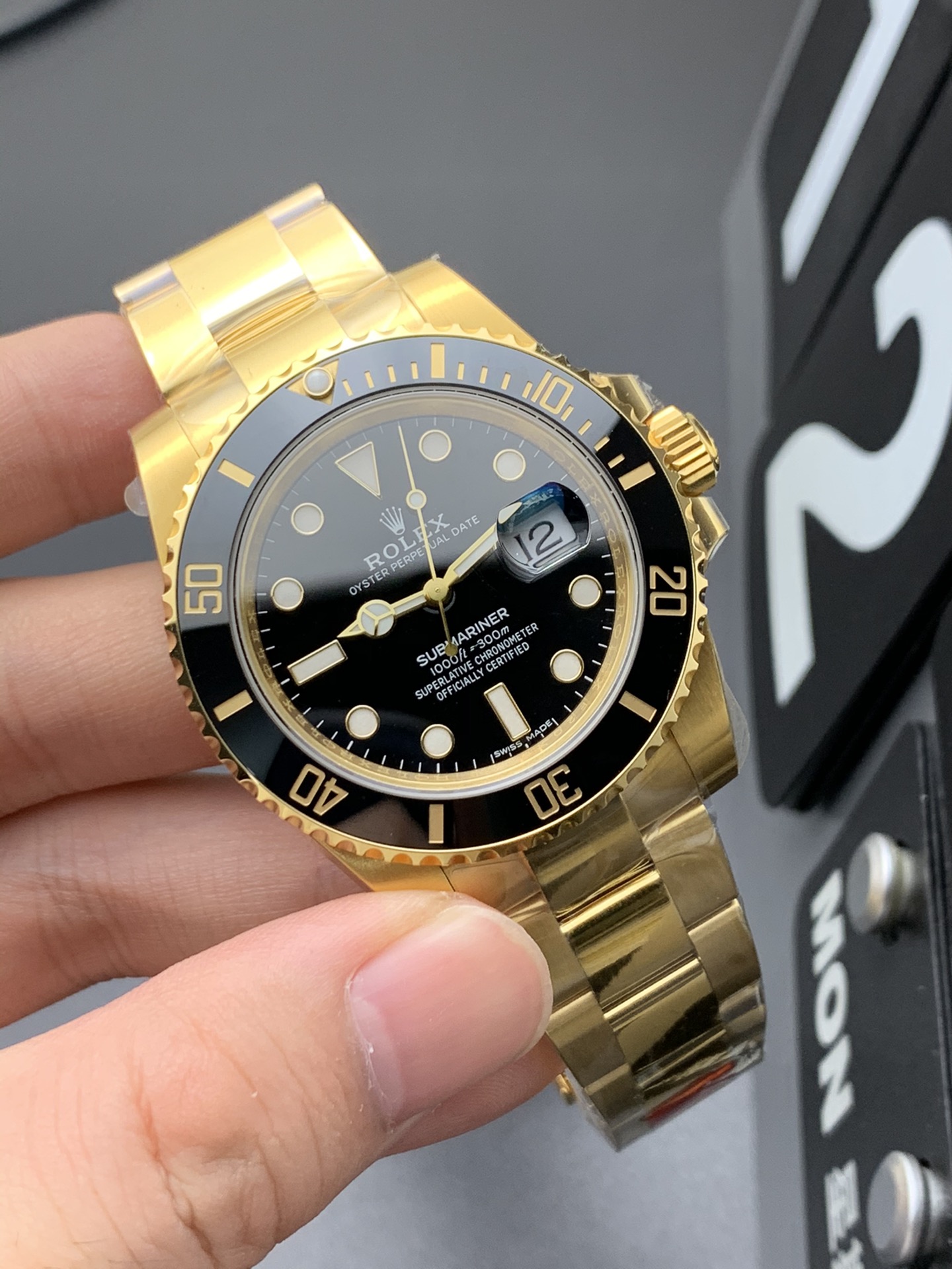 Rolex 全金黑鬼