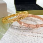 Van Cleef & Arpels Replica
 Jewelry Bracelet Gold Platinum Rose Yellow Polishing 925 Silver Fashion