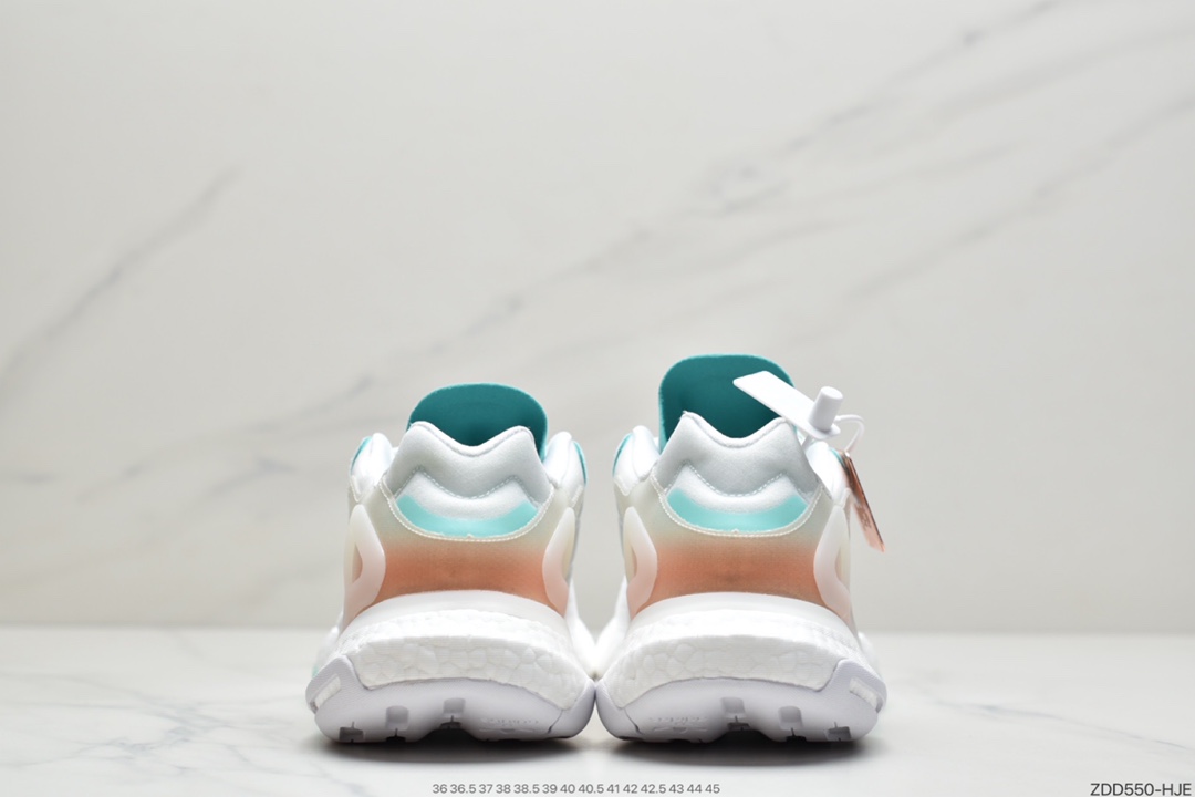 230 阿迪达斯三叶草 Originals 2020 Day Jogger Boost”Grey/Laser Reflectiv”2020版慢跑者系列高弹复古休闲运动跑鞋  GW4912